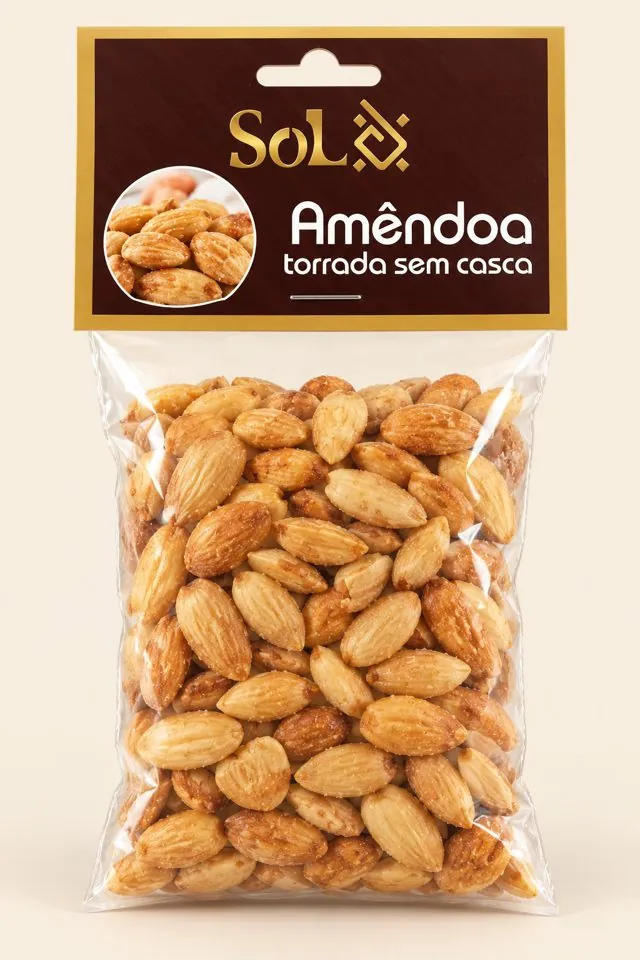 Saquinho SOL Amêndoa Torrada sem Casca