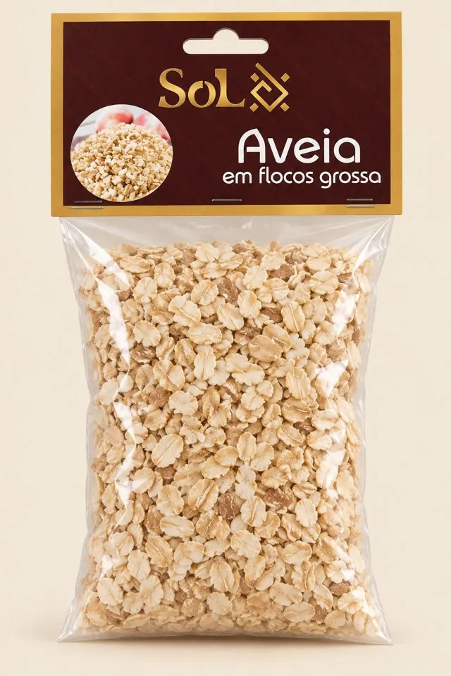 Saquinho SOL Aveia em Flocos Grossa