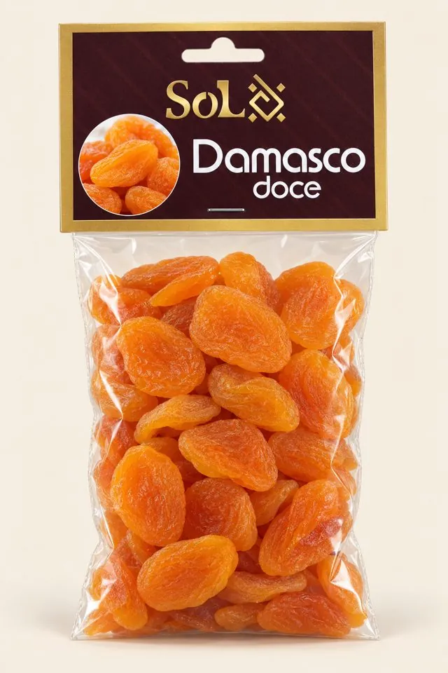 Saquinho SOL Damasco Doce