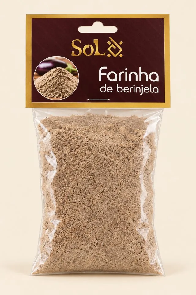 Saquinho SOL Farinha de Berinjela