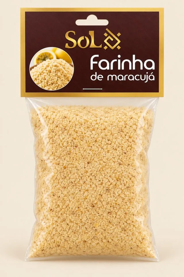 Saquinho SOL Farinha de Maracujá