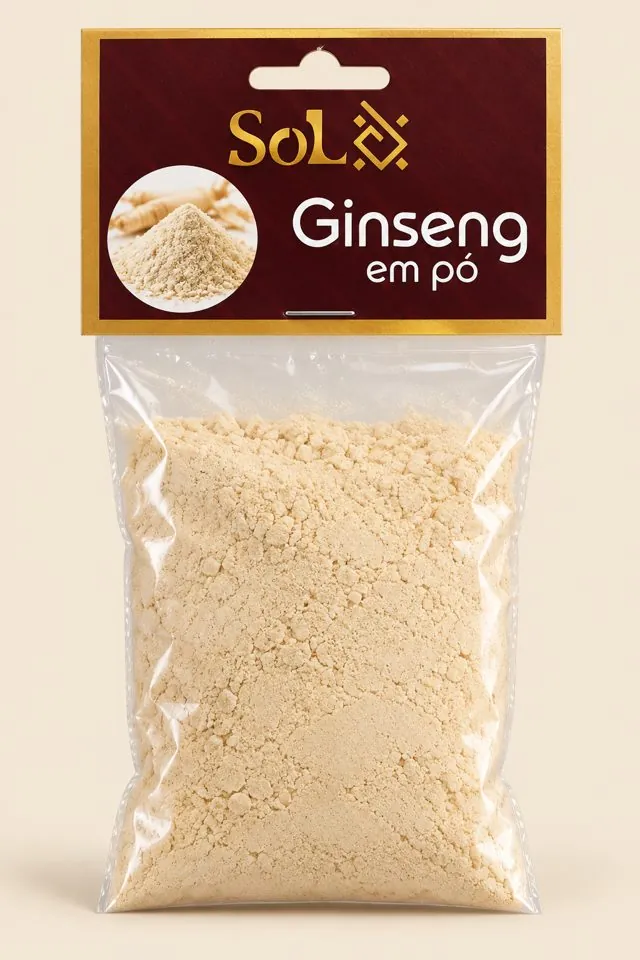 Saquinho SOL Ginseng em Pó
