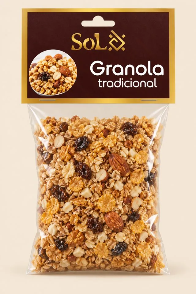 Saquinho SOL Granola Tradicional