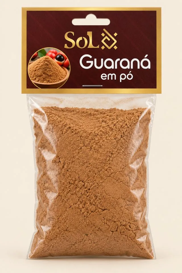 Saquinho SOL Guaraná em Pó