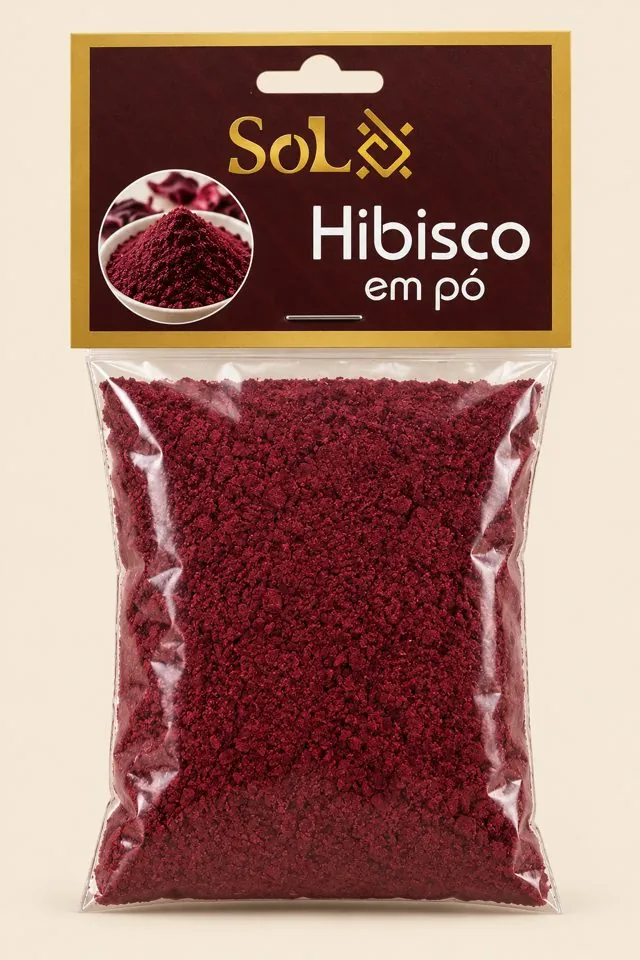 Saquinho SOL Hibisco em Pó