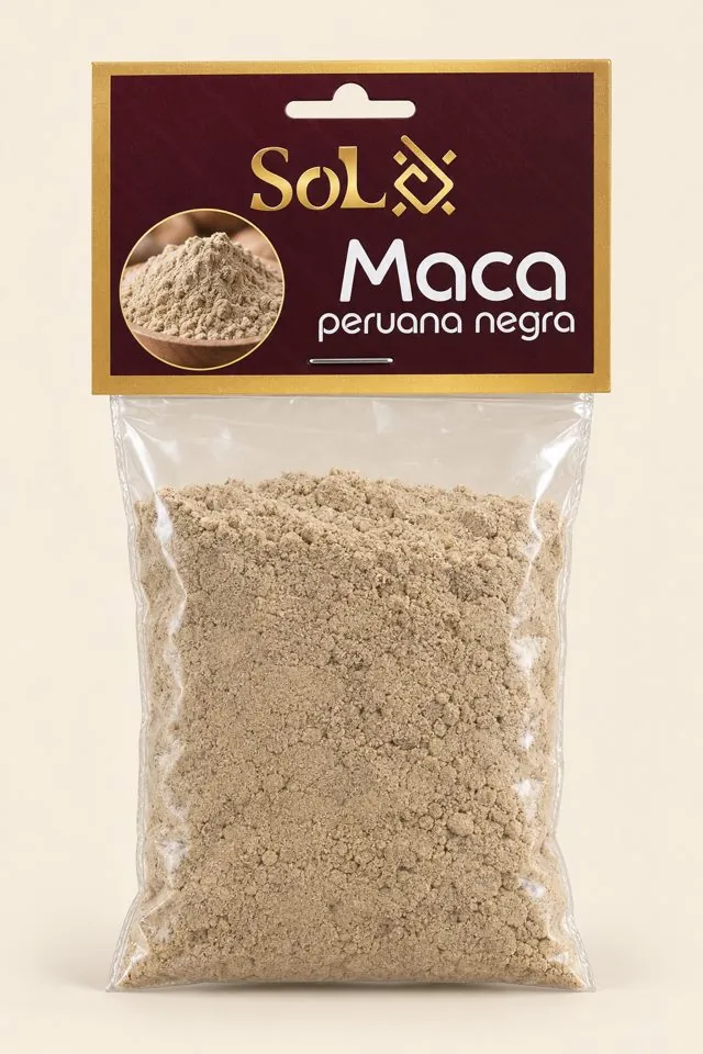 Saquinho SOL Maca Peruana Negra