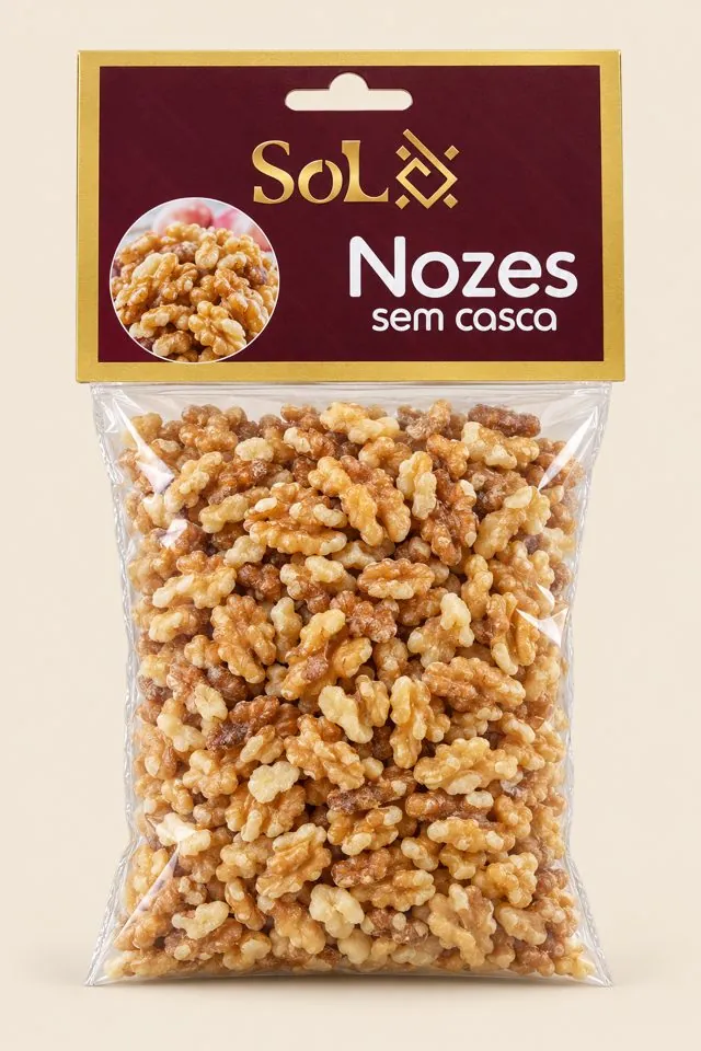 Saquinho SOL Nozes sem Casca