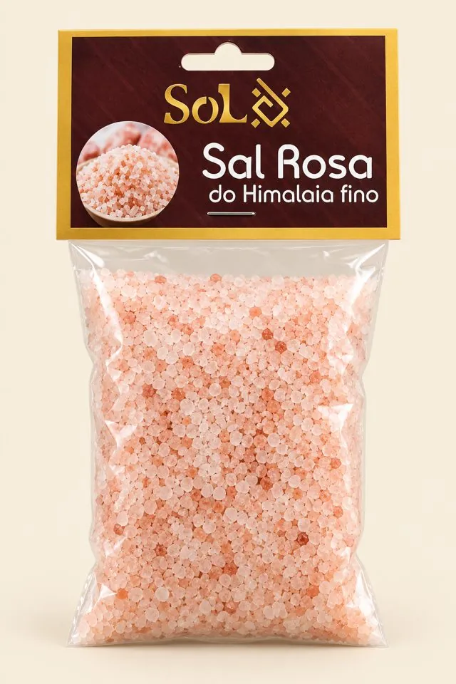 Saquinho SOL Sal Rosa do Himalaia Fino