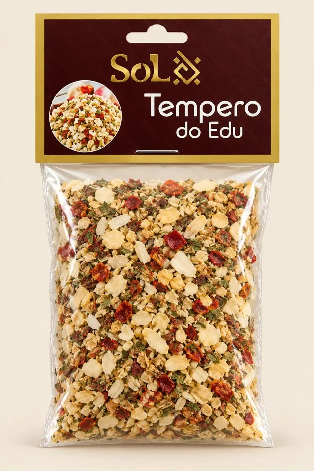 Saquinho SOL Tempero do Edu