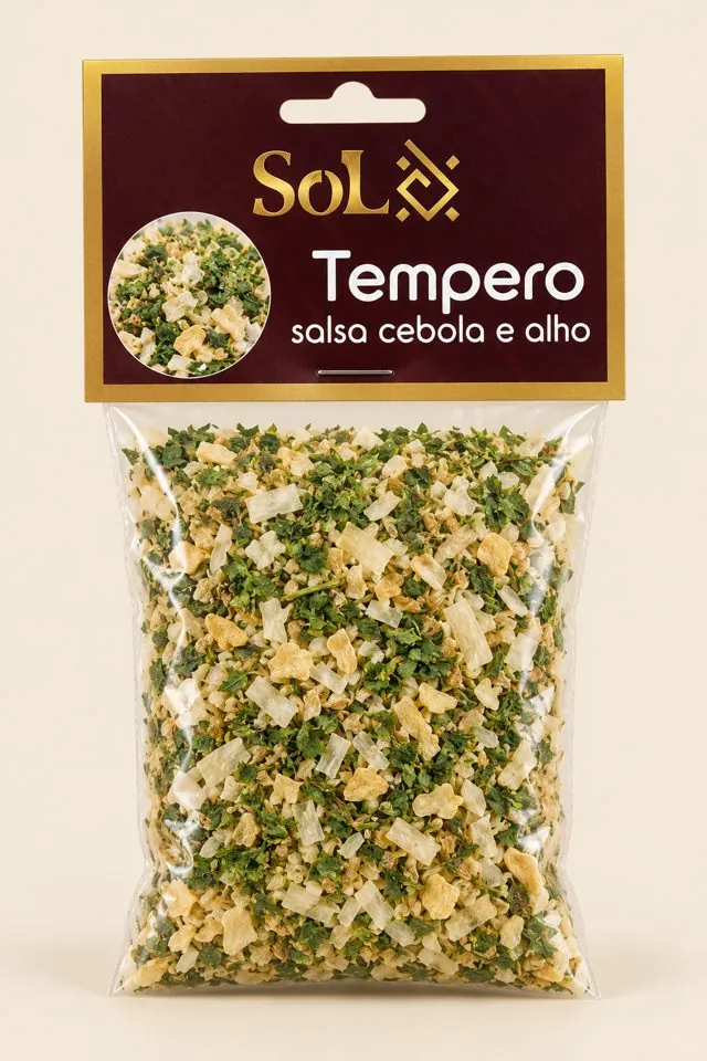Saquinho SOL Tempero Salsa, Cebola e Alho