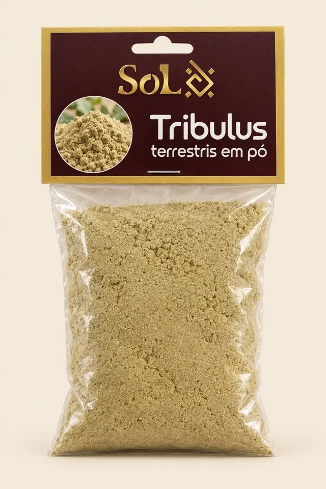 Saquinho SOL Tribulus Terrestris em Pó