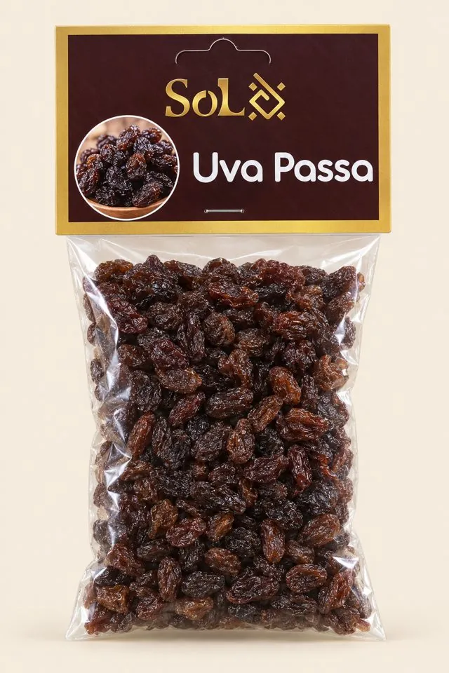 Saquinho SOL Uva Passa